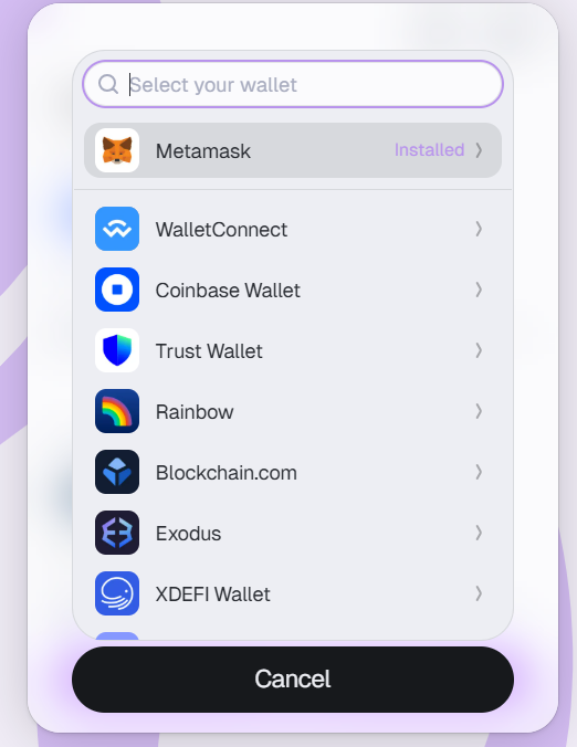 Squid Router bridging page highlighting Arbitrum as the source chain and Lava (Arbitrum) as the token.