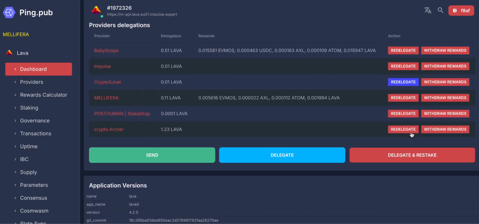 Mellifera Dashboard